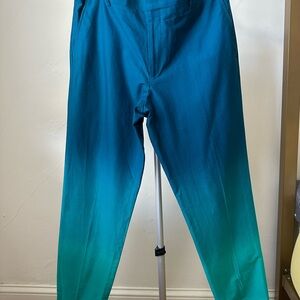 INC Teal Ombré Trousers